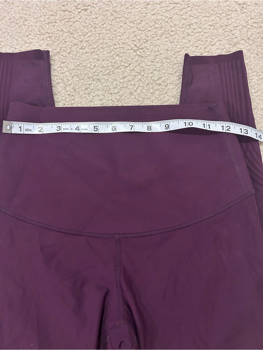 Fanka Reversible Sculpt Lift and Curve Compression Leggings Midnight Plum - Picture 5 of 6